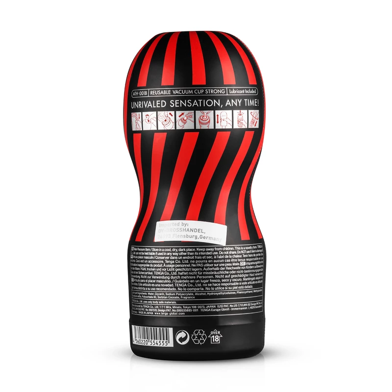 TENGA AIR TECH BLACK Hong Kong