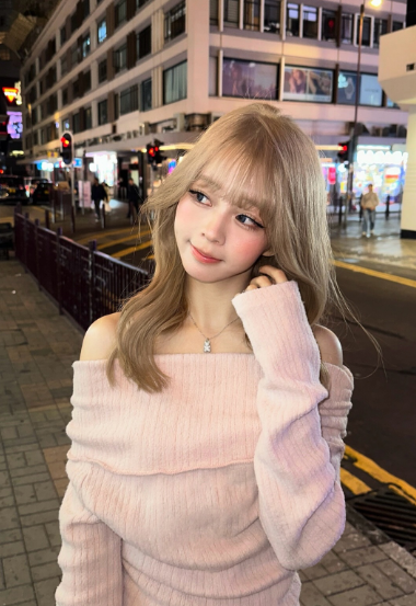 ig rinna___ 港女金髮 香港j圖 18vibe