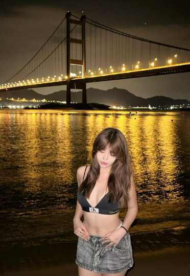 _szyiu_ ig 淺金髮 穿環港女j圖 18vibe