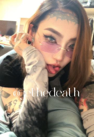 刺青台妹 fansone 熱門推薦 台灣onlyfans 網紅 jethedeath19 大尺度外流