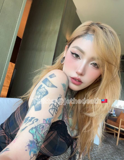 刺青台妹 fansone 熱門推薦 台灣onlyfans 網紅 jethedeath19 大尺度外流