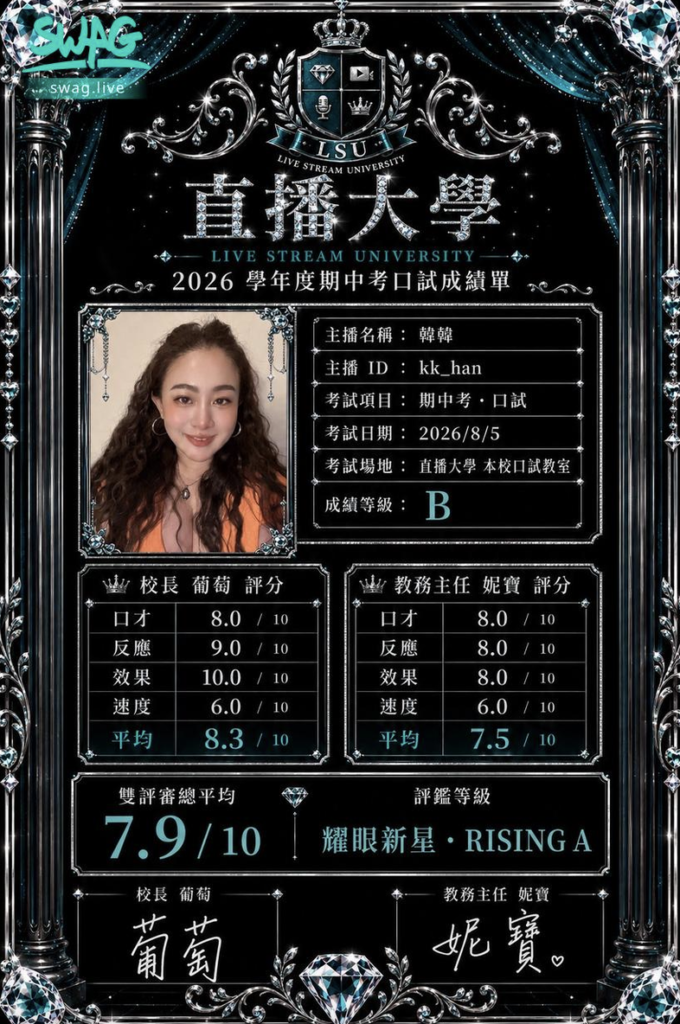 kk_han 韓韓 台灣swag主播推薦